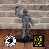 City Workers 3D-printed model